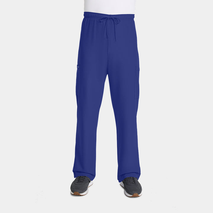 Front view of Cherokee Workwear Originals Ultra unisex scrub pants CK280A in navy