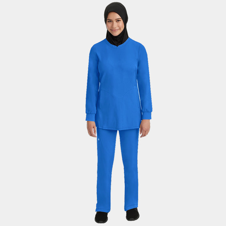 Healing Hands Women’s Fatima & Rebecca Scrubs Set – HH-4001 & HH-9560 - ALLSCRUBS