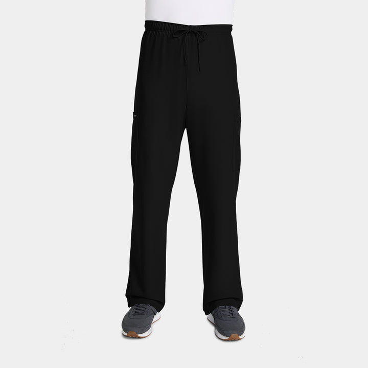Cherokee Workwear Originals Ultra unisex scrub pants CK280A in Black – front view