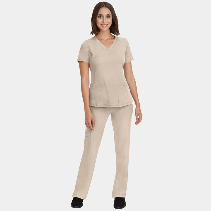 Healing Hands Women's Scrubs Set Monica & Rebecca in Khaki