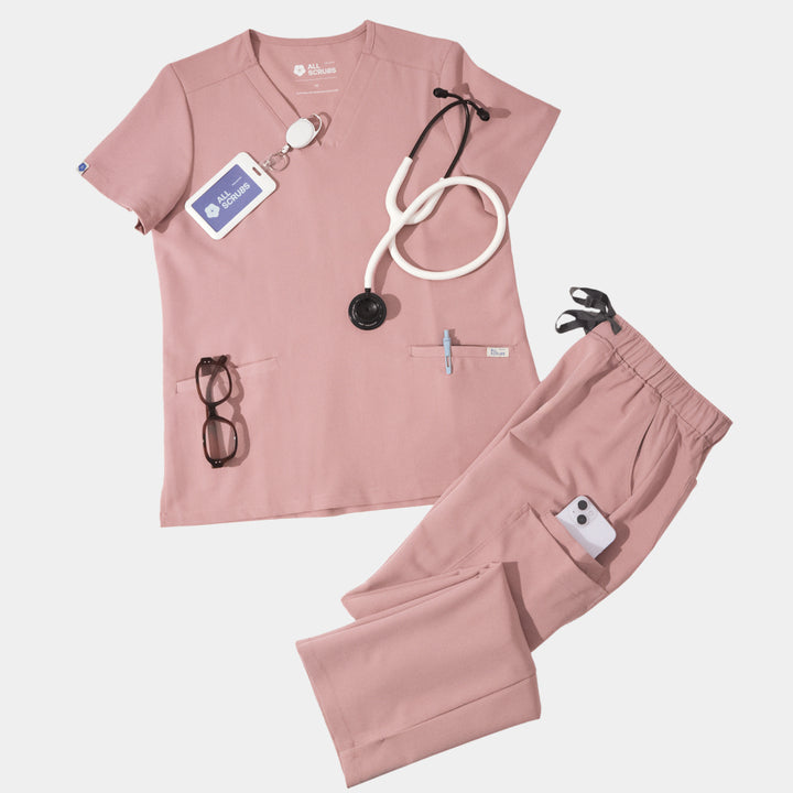 ALLSCRUBS Women's Mild 2.0 Medical Scrub Set - ALLSCRUBS